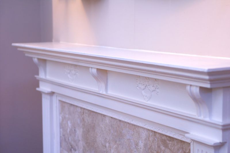 Mantel Installation detail